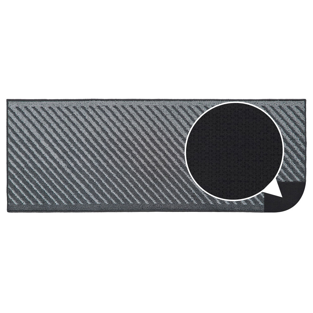 JVL Stellar Grey Indoor Washable Runner 57 x 150cm Image 7