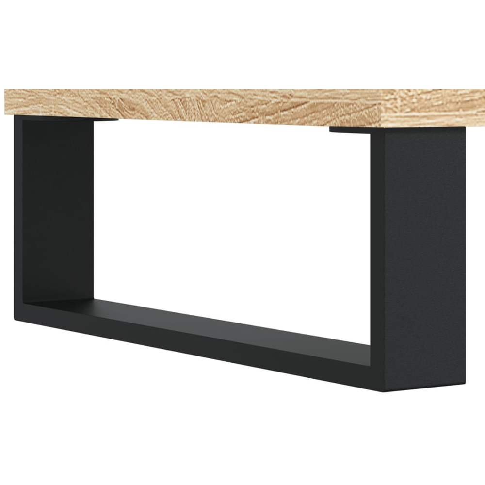 vidaXL 3 Drawer Sonoma Oak Sideboard Image 9