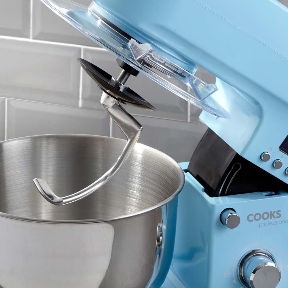 Cooks Professional G2881 Blue 1200W Stand Mixer Image 5