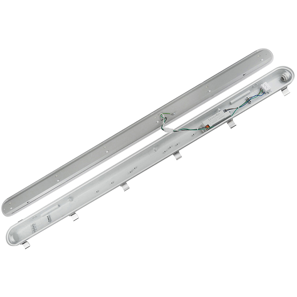 ENER-J 50W 6000K 6000 Lumen Non Corrosive LED Batten Fitting Light 150cm 2 Pack Image 3