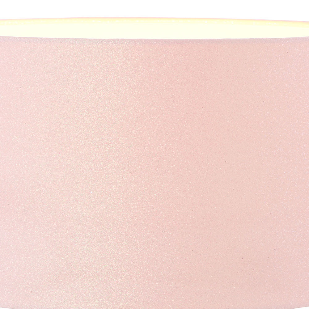 Wilko Pink Glitter Floor Lamp Image 5