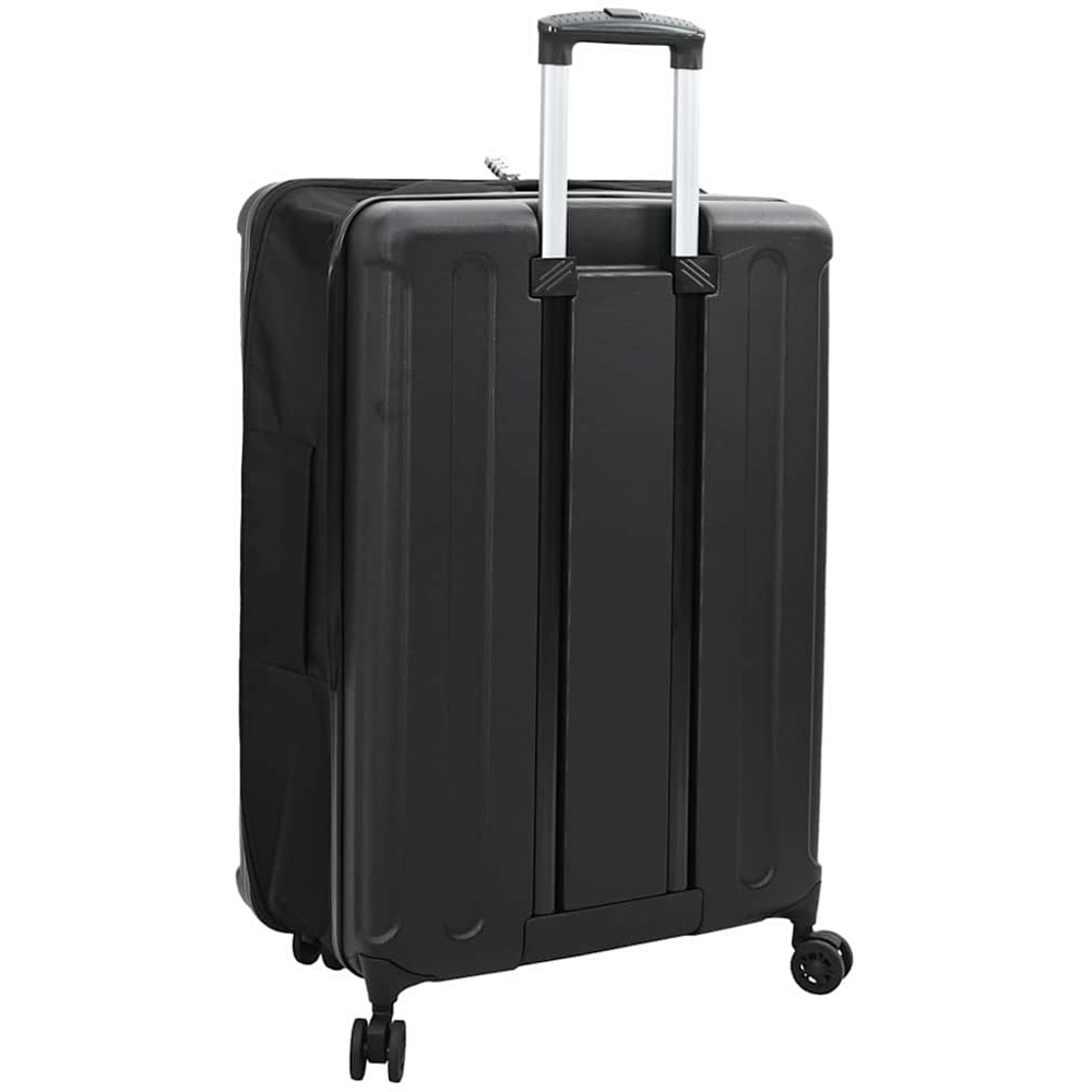 vidaXL 28 inch Black Rectangular Travel Bag Image 5