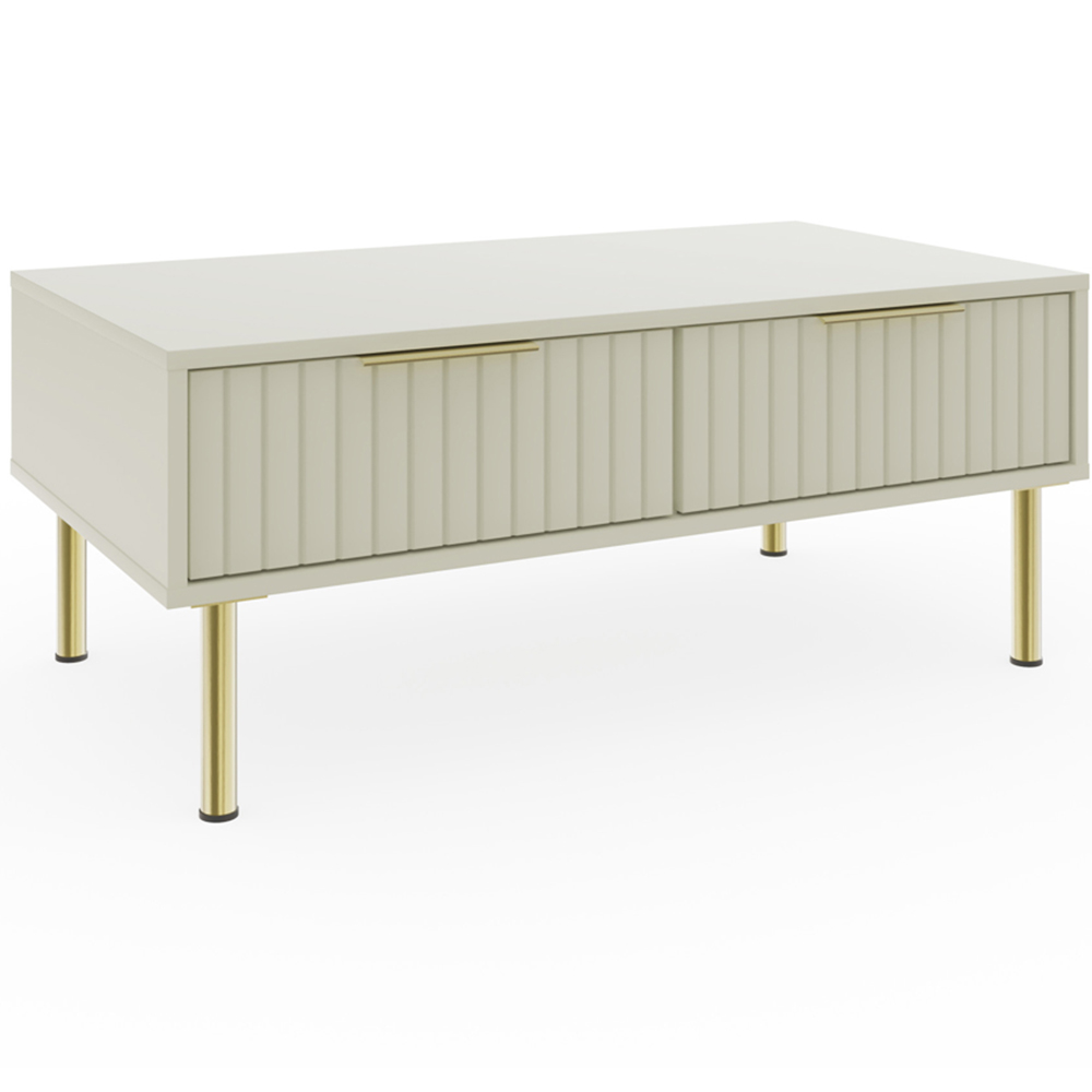 GFW Nervata Cream Coffee Table Image 2