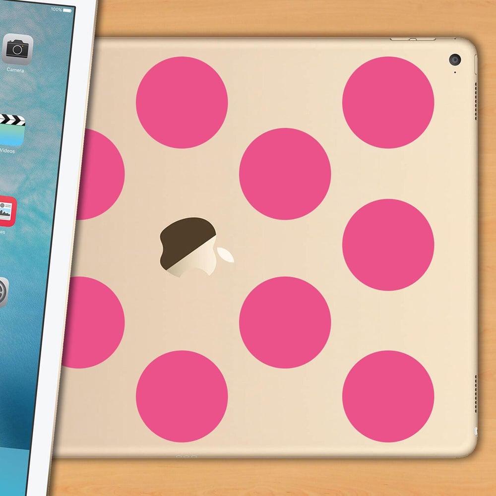 Walplus Fuchsia Pink Dots Vinyl Wall Stickers Image 3