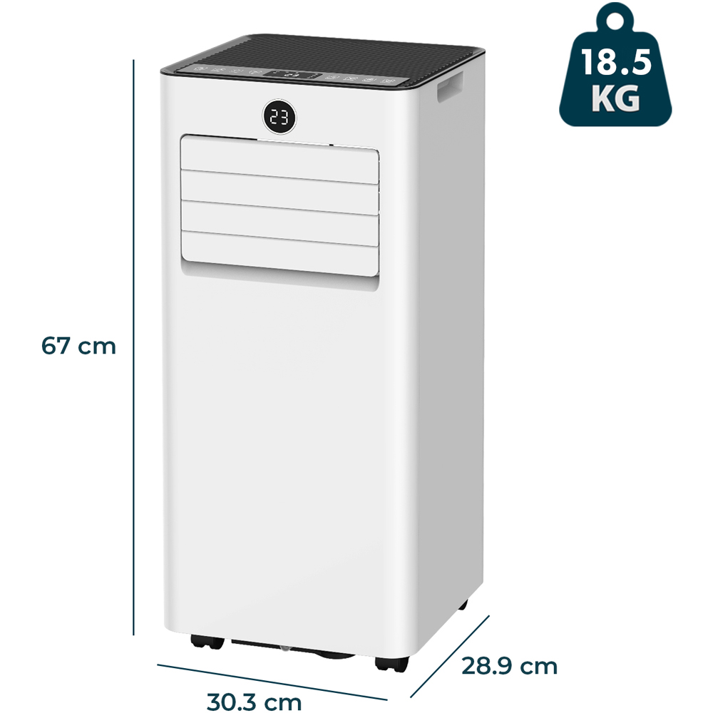 Jack Stonehouse 3-in-1 5000BTU Portable Air Conditioner with Remote Control Image 8