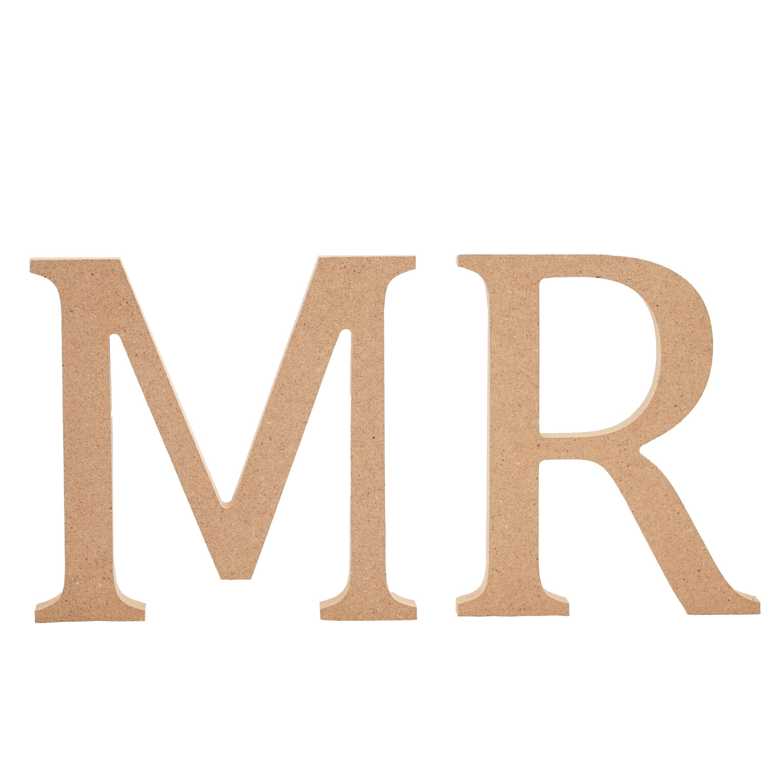 Mr and Mrs MDF Sign Image 2