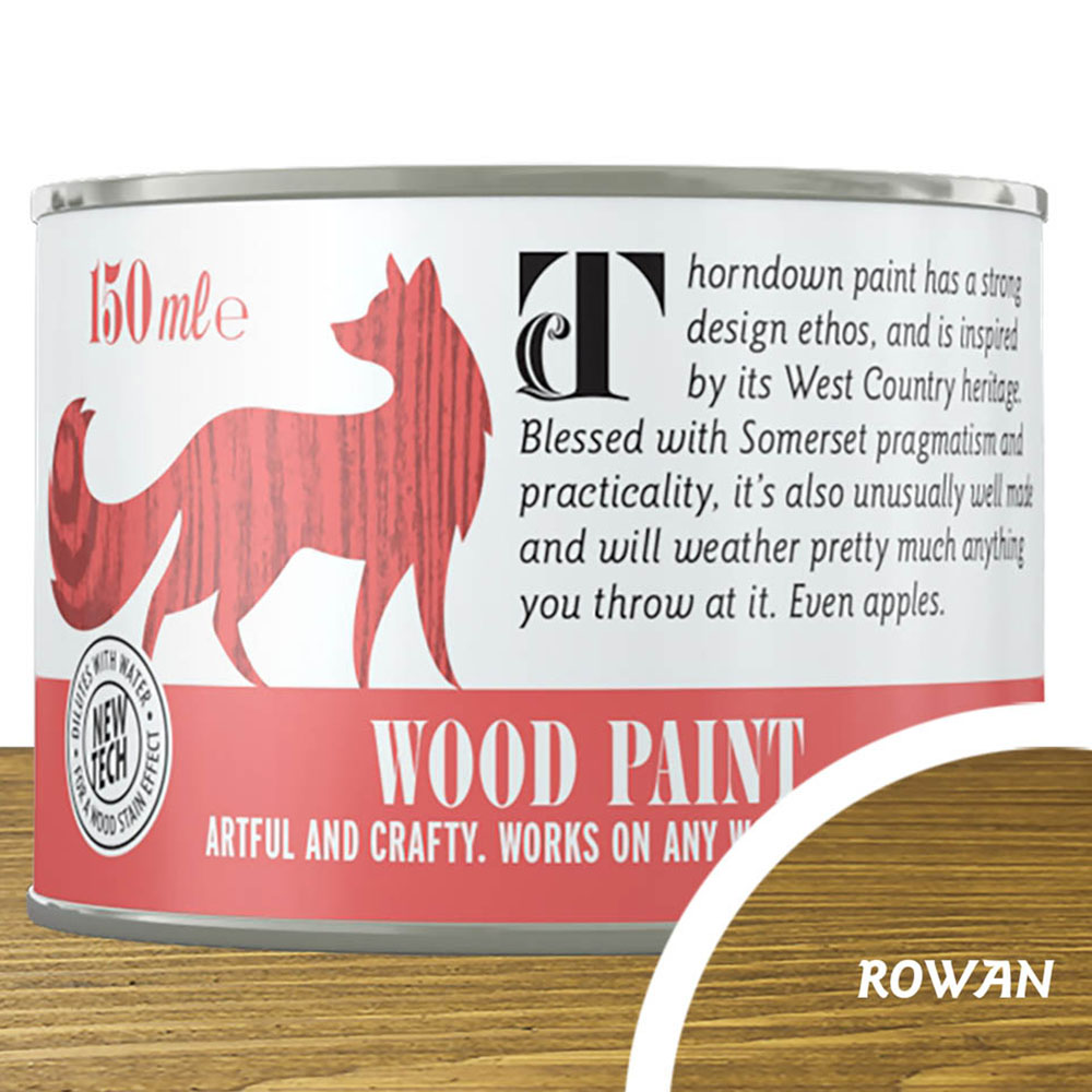 Thorndown Rowan Satin Wood Paint 150ml Image 3