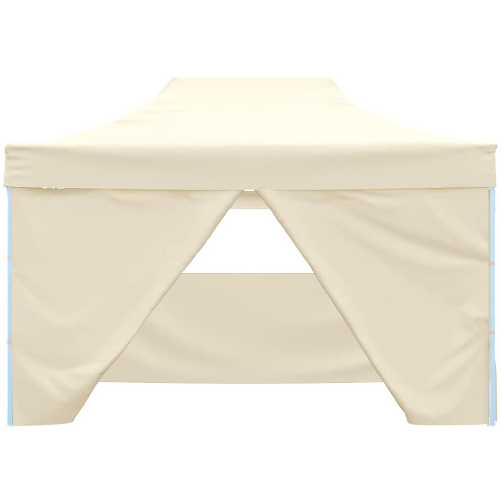vidaXL 3 x 4.5m Cream White Garden Marquee with Sidewalls Image 4