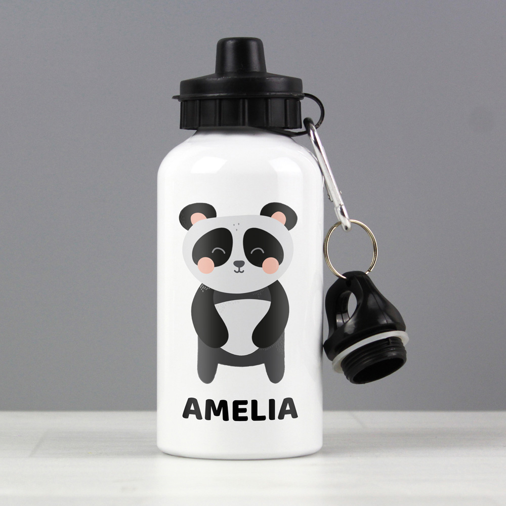 Personalised Memento Panda Drinks Bottle Image 2