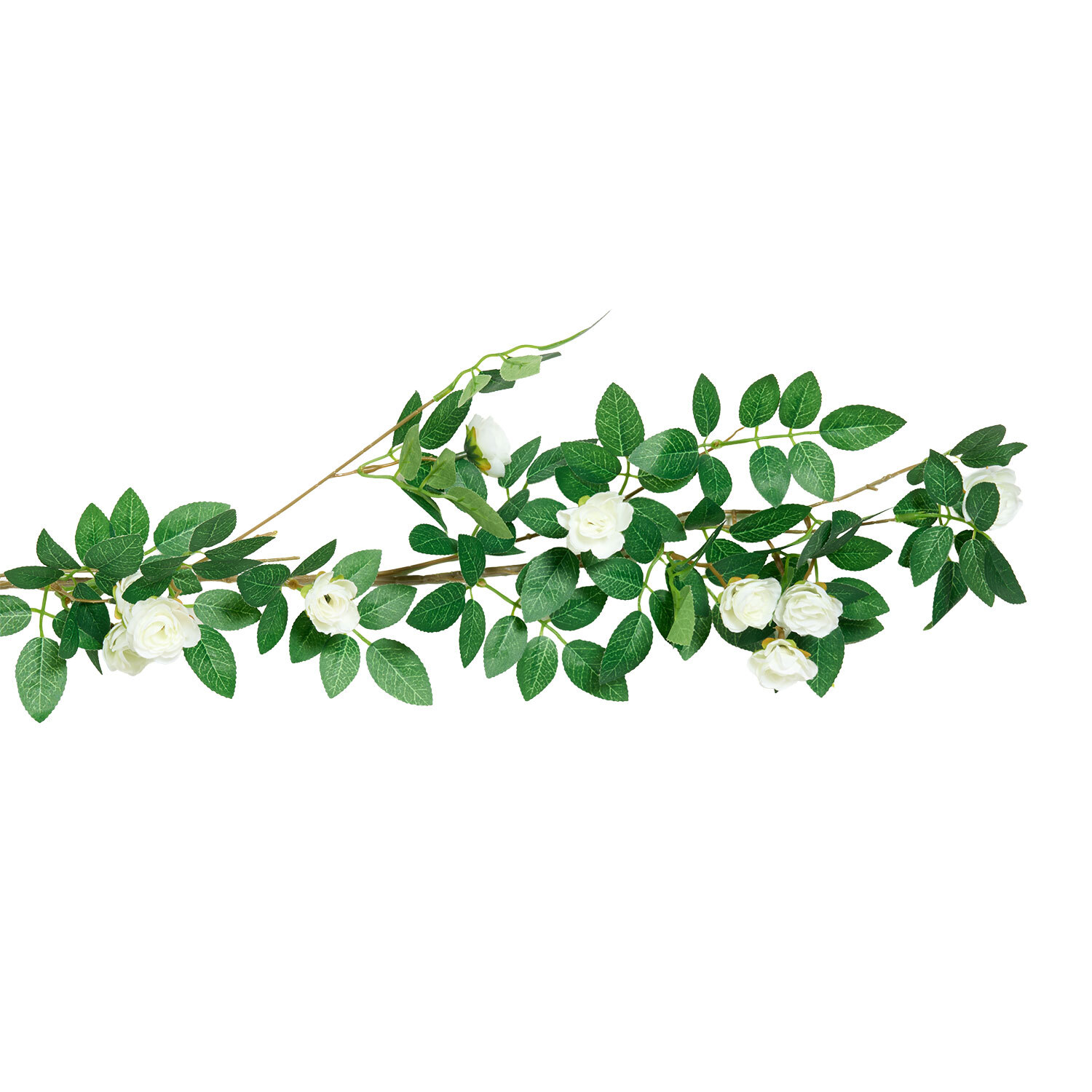 Ivory Victoria Rose Garland 188cm Image 3