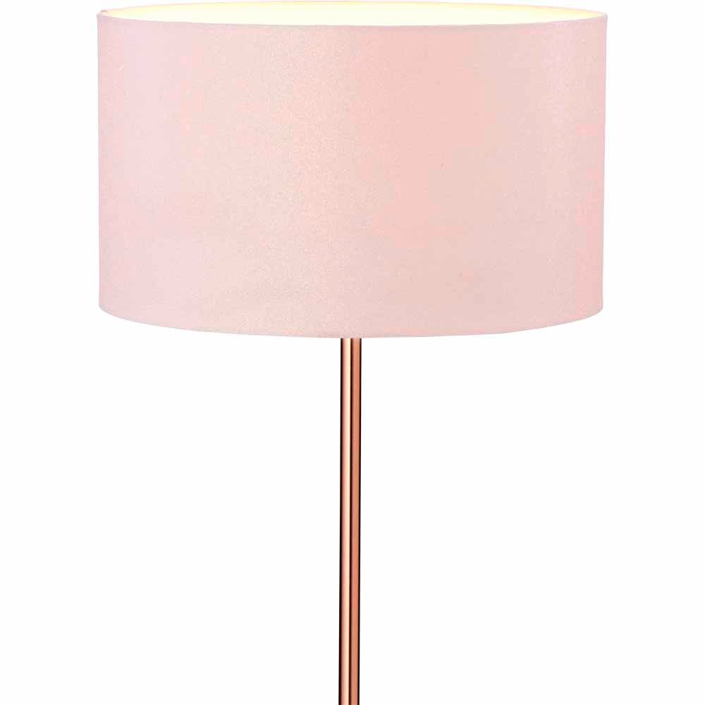 Wilko Pink Glitter Floor Lamp Wilko