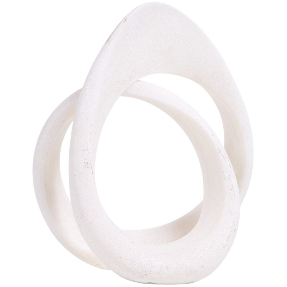 Abstract Sculpture White Image 1