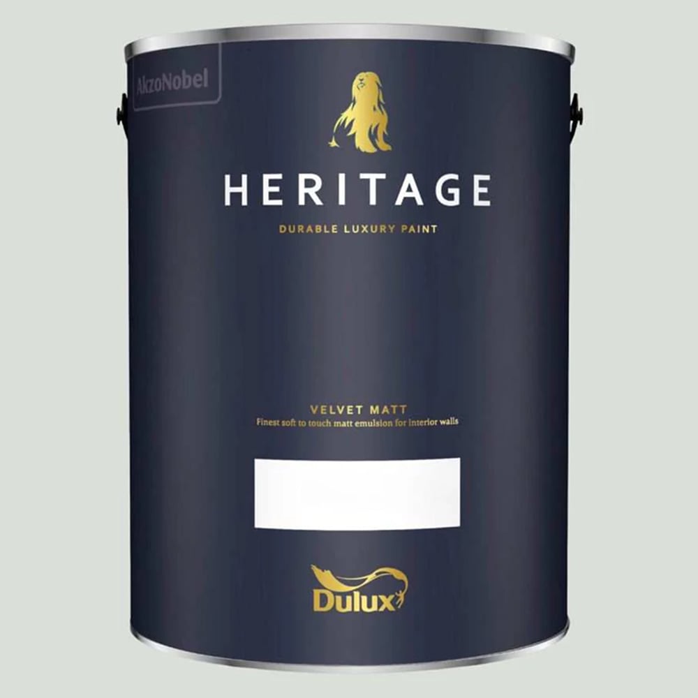 Dulux Heritage Walls and Ceilings Silver Fern Velvet Matt Emulsion Paint 5L Image 2