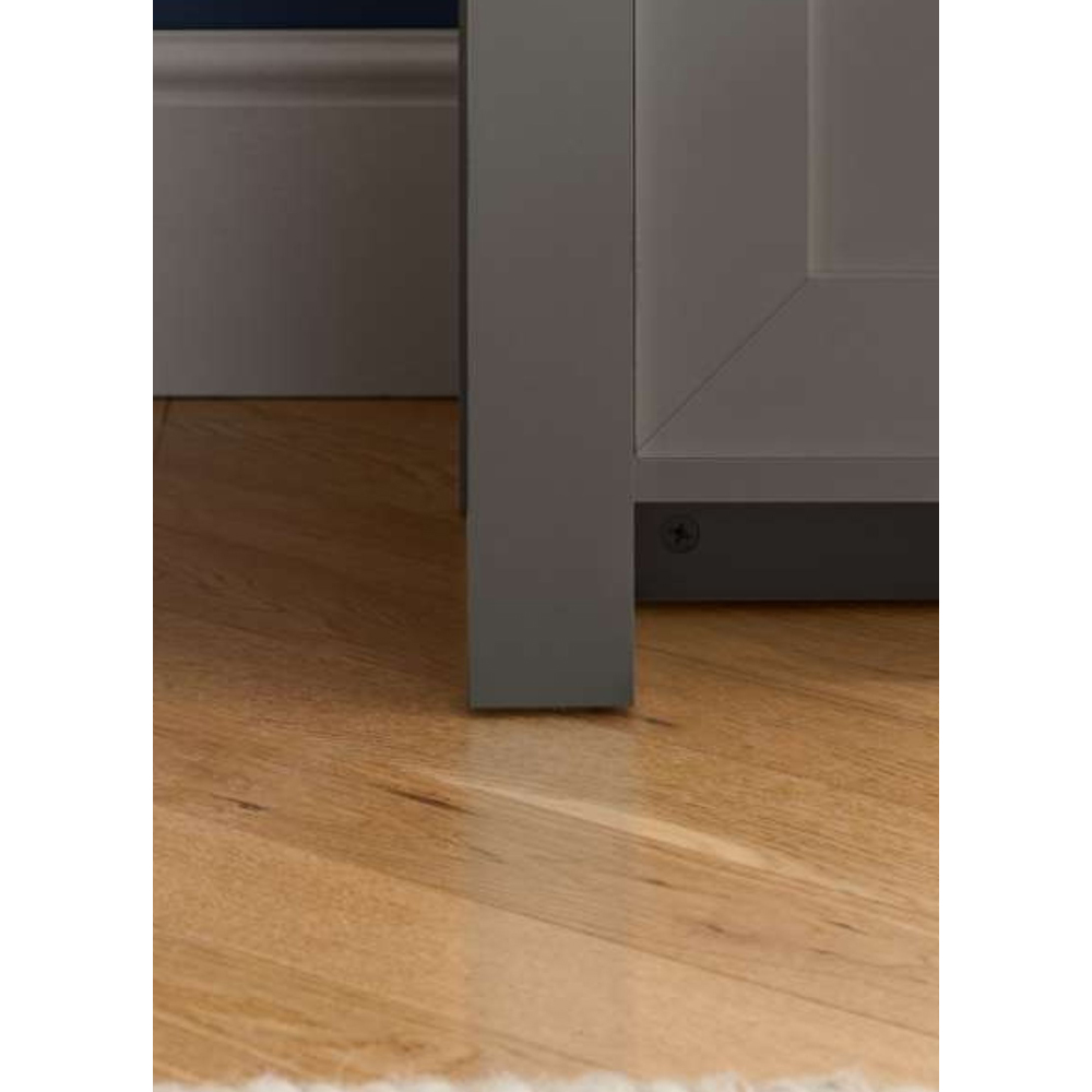 Birlea Highgate 2 Door Dark Grey and Oak Wardrobe Image 6