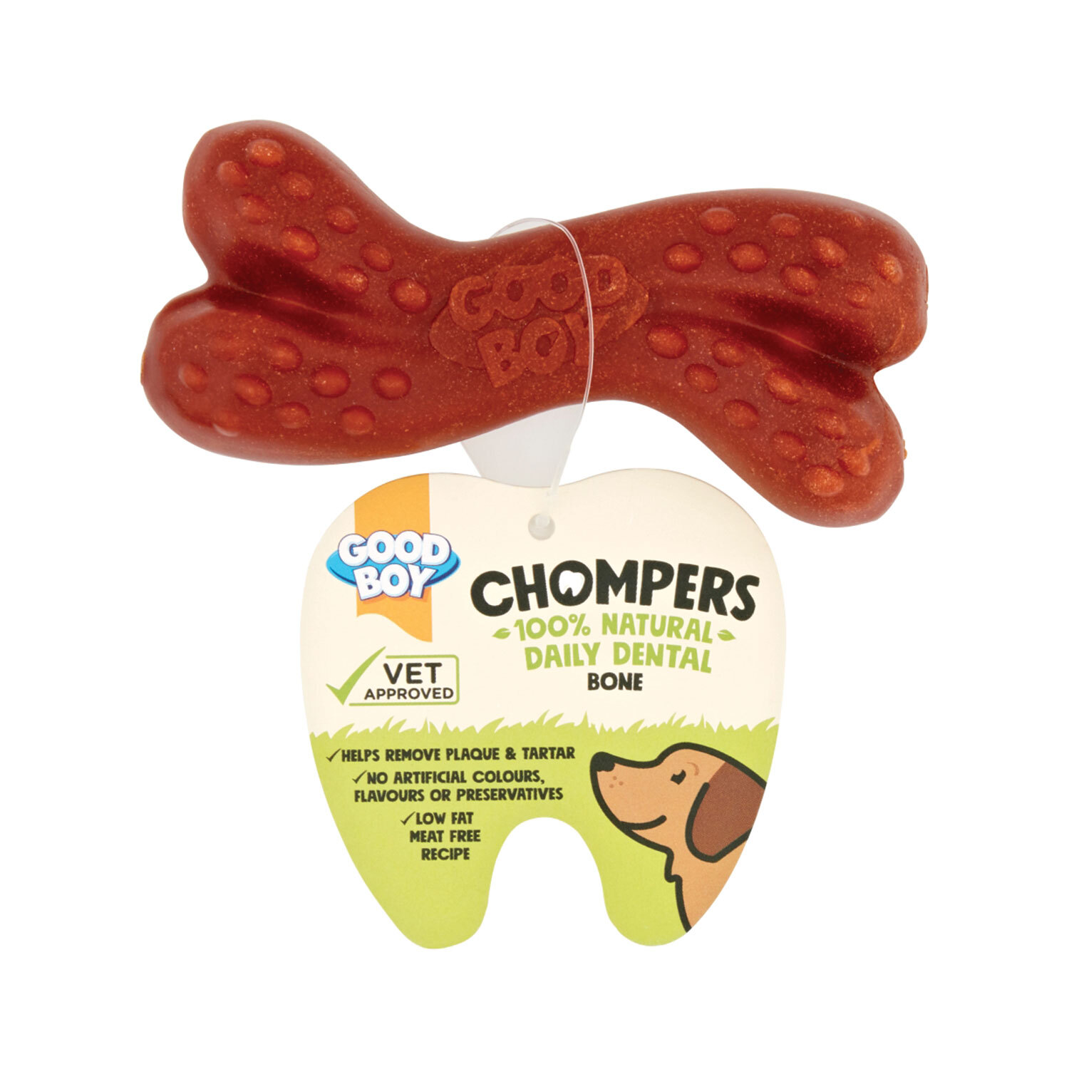 Good Boy Chompers Dental Bone Dog Treat 60g Image 2