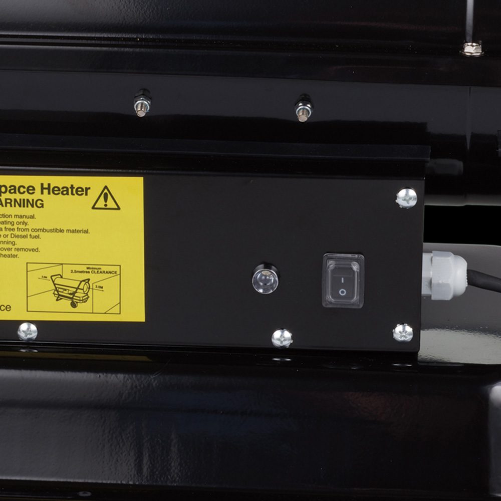 Draper Black Diesel and Kerosene Heater 15000W Image 8