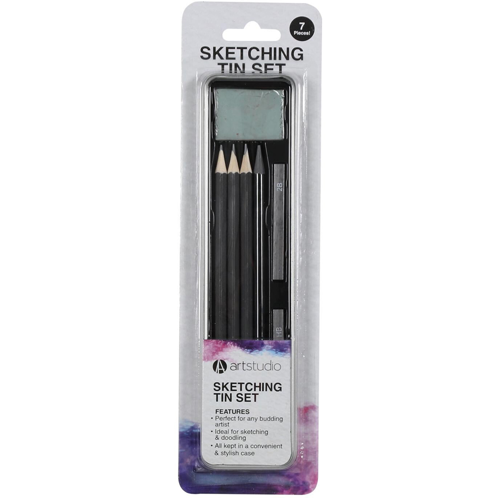 Art Studio Sketching Tin Set Image
