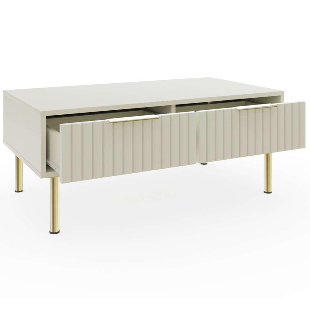 GFW Nervata Cream Coffee Table Image 3