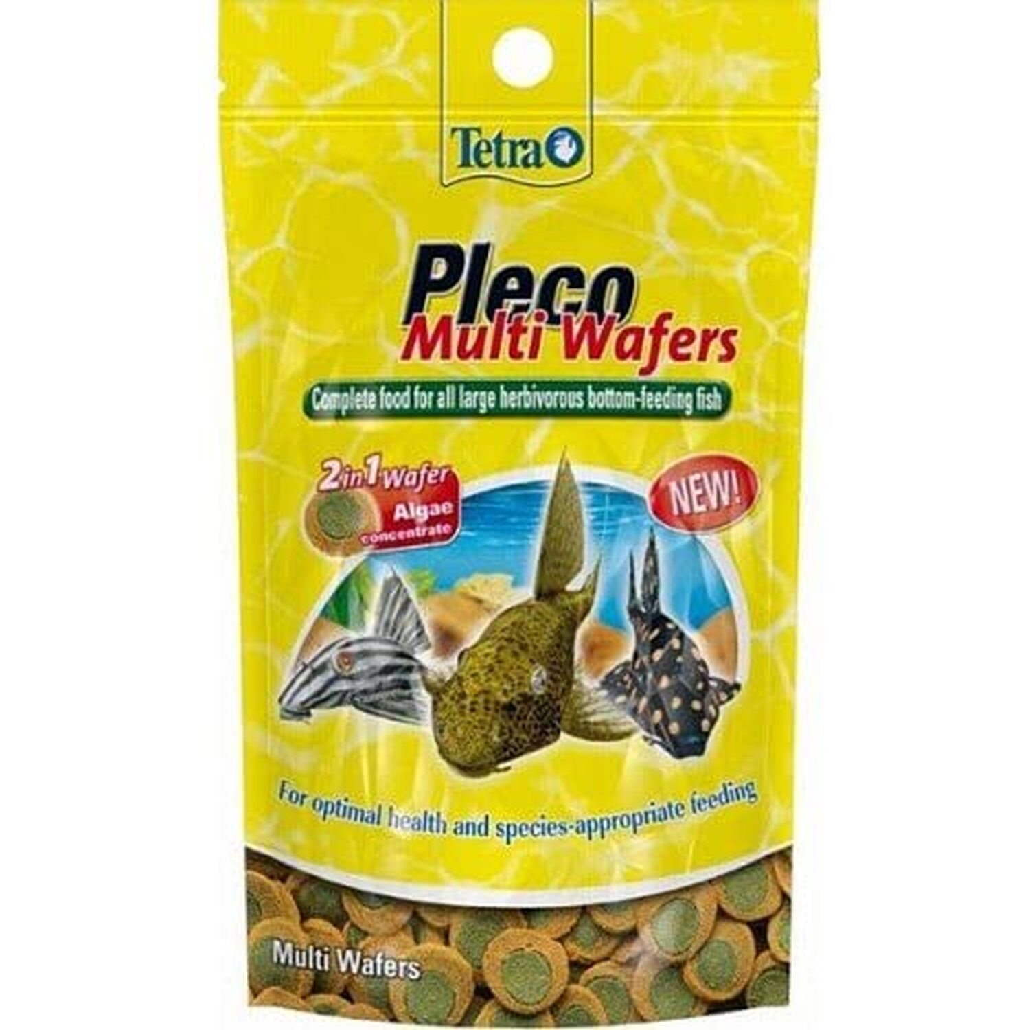 Tetra Pleco Multi Wafers Fish Food - 42g Image