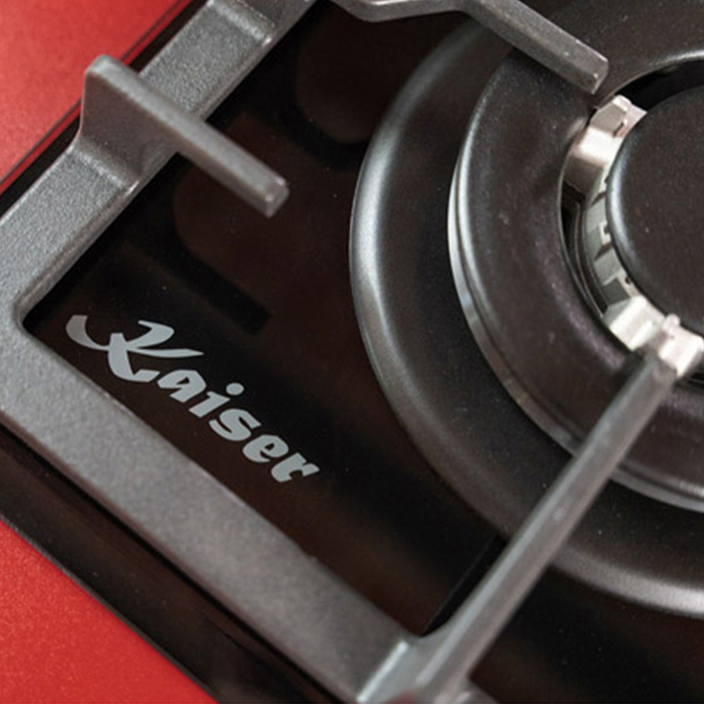 Kaiser Grand Chef Black Glass Turbo Gas Hob Image 4