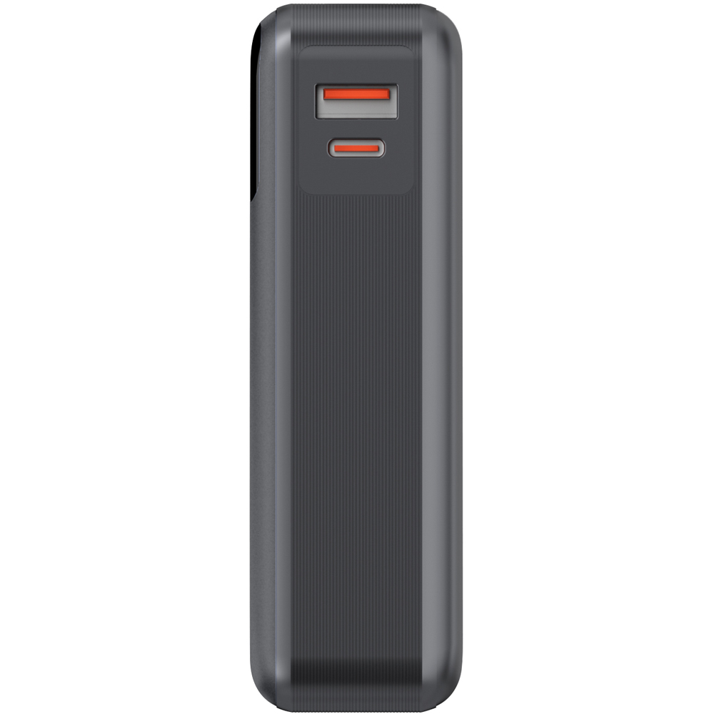 SilverLabel E71029021 Black Power Bank with Built-In USB-C Cable 20000mAh Image 4