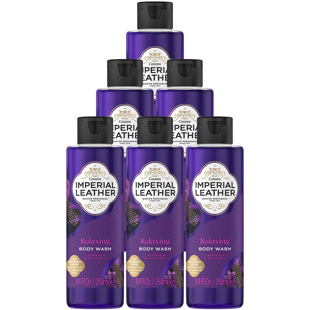 Imperial Leather Relaxing Lavender and Wild Iris Body Wash Case of 6 x 250ml Image 1