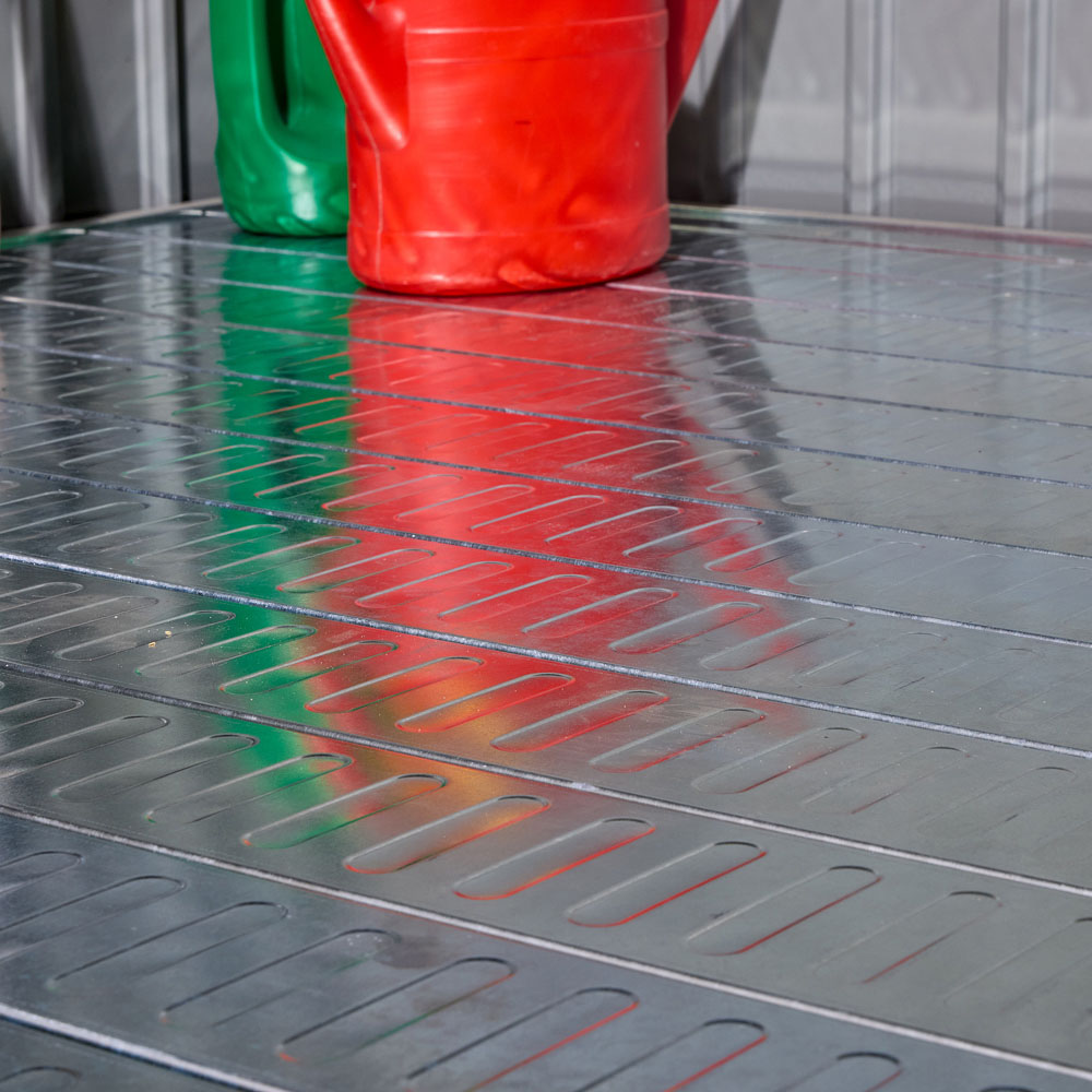 Rowlinson Brentvale 8 x 6ft Metal Shed Floor Kit Image 7