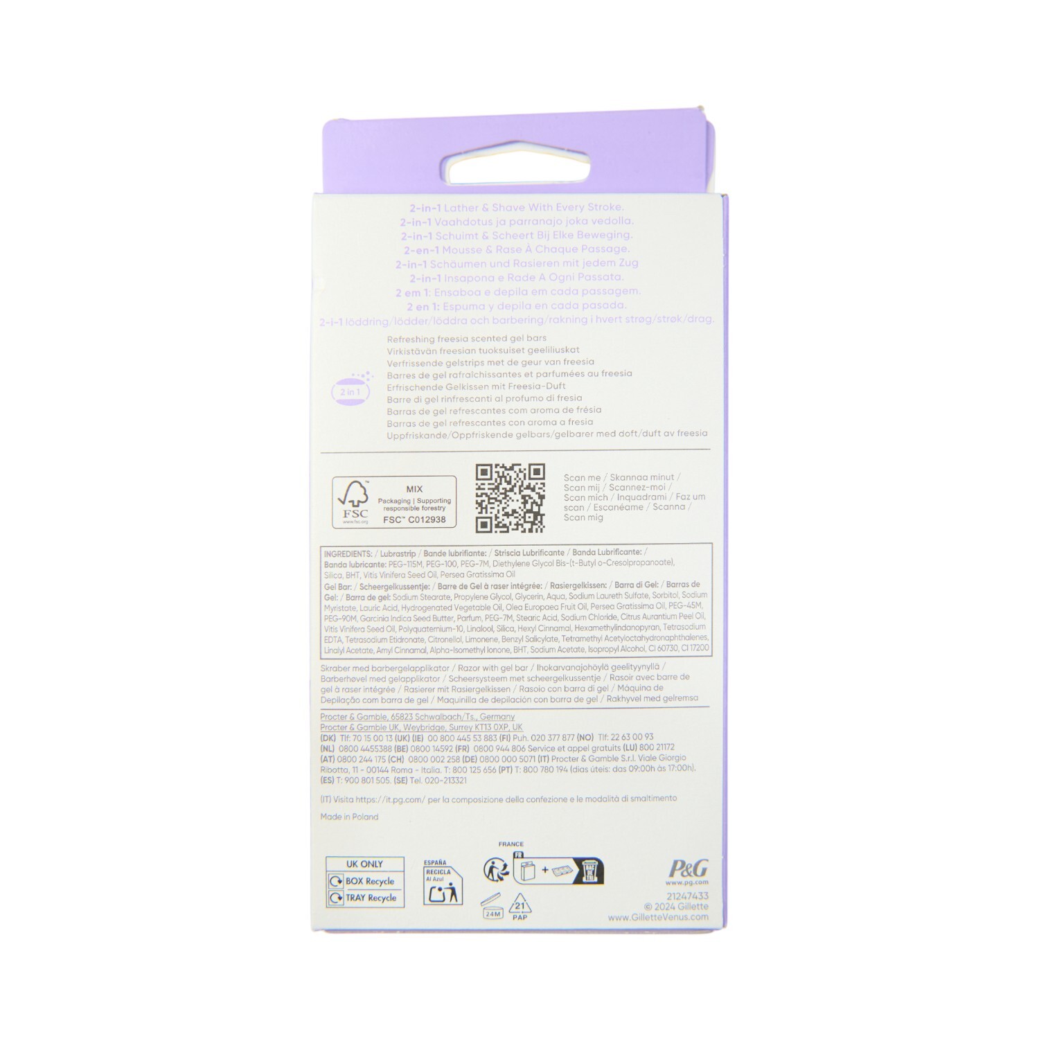 Venus ComfortGlide Spa Breeze Razor Image 3