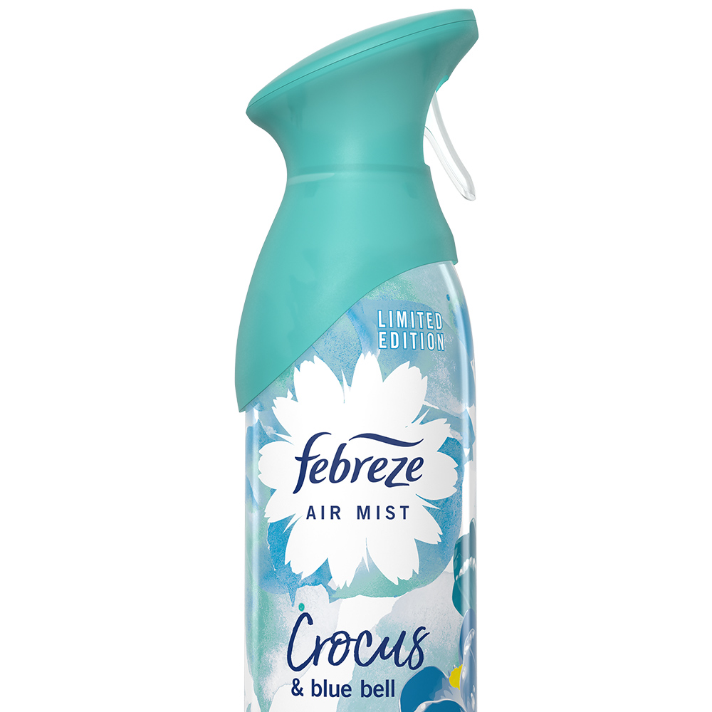 Febreze Crocus and Bluebell Aerosol Air Freshener Spray 300ml Image 2