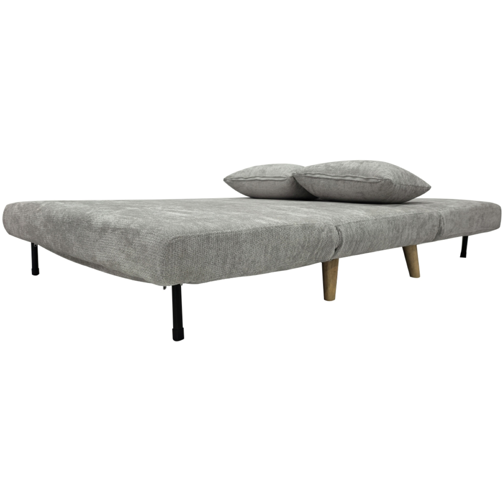Indoor Living Joshua 2 Seater Grey Sofa Bed Image 6