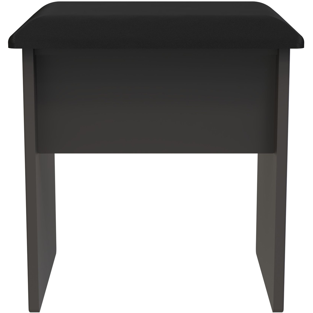 Crowndale Las Vegas Graphite Fully Assembled Stool Ready Assembled Image 3