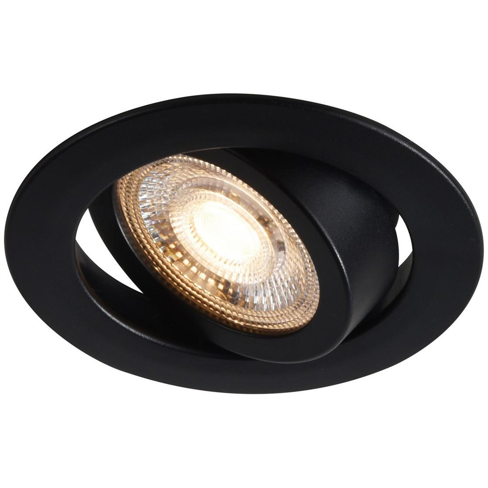 Nordlux Monolo Single Kit 450 Lumens Black LED Downlight Image 4