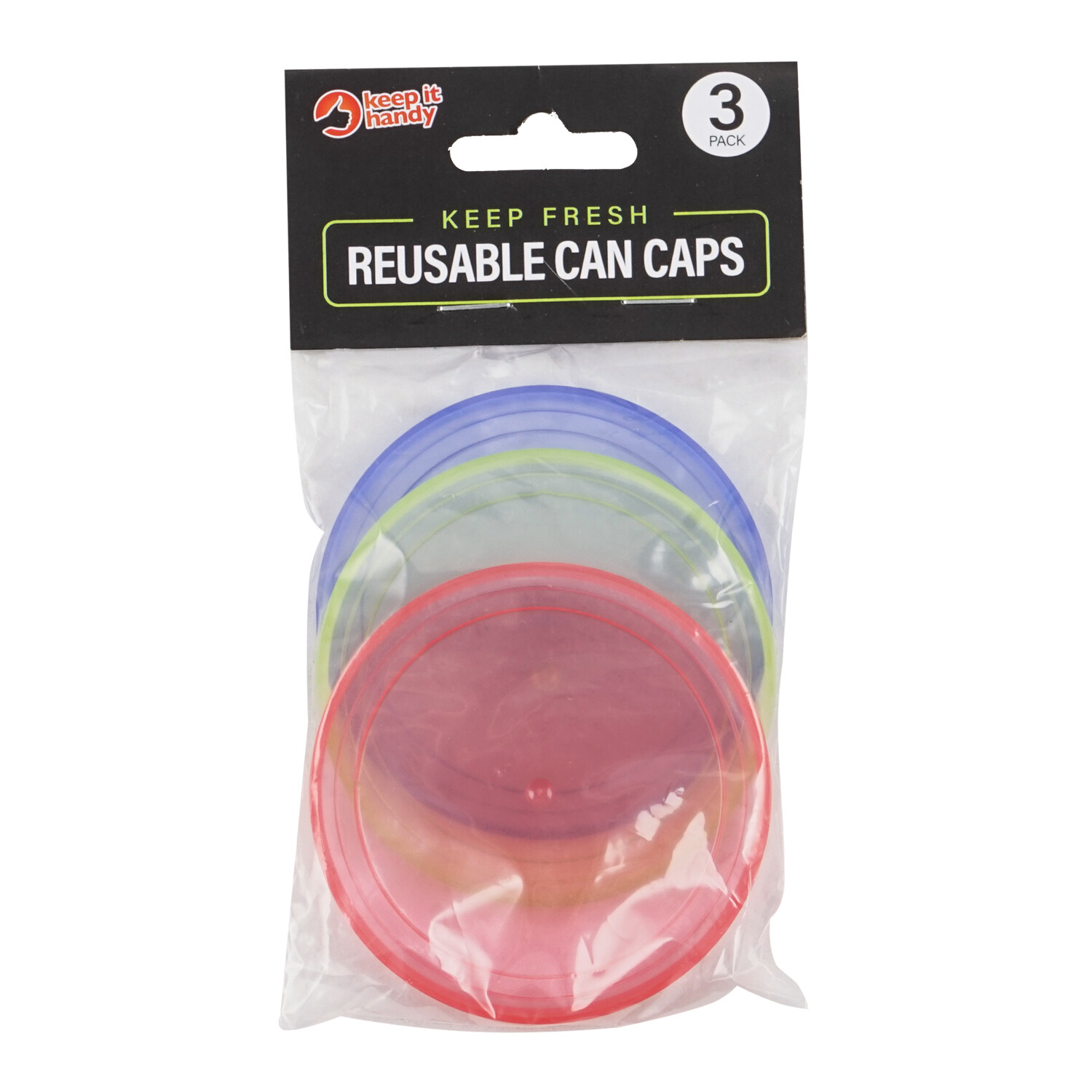 Pack of 3 Reusable Can Caps Image