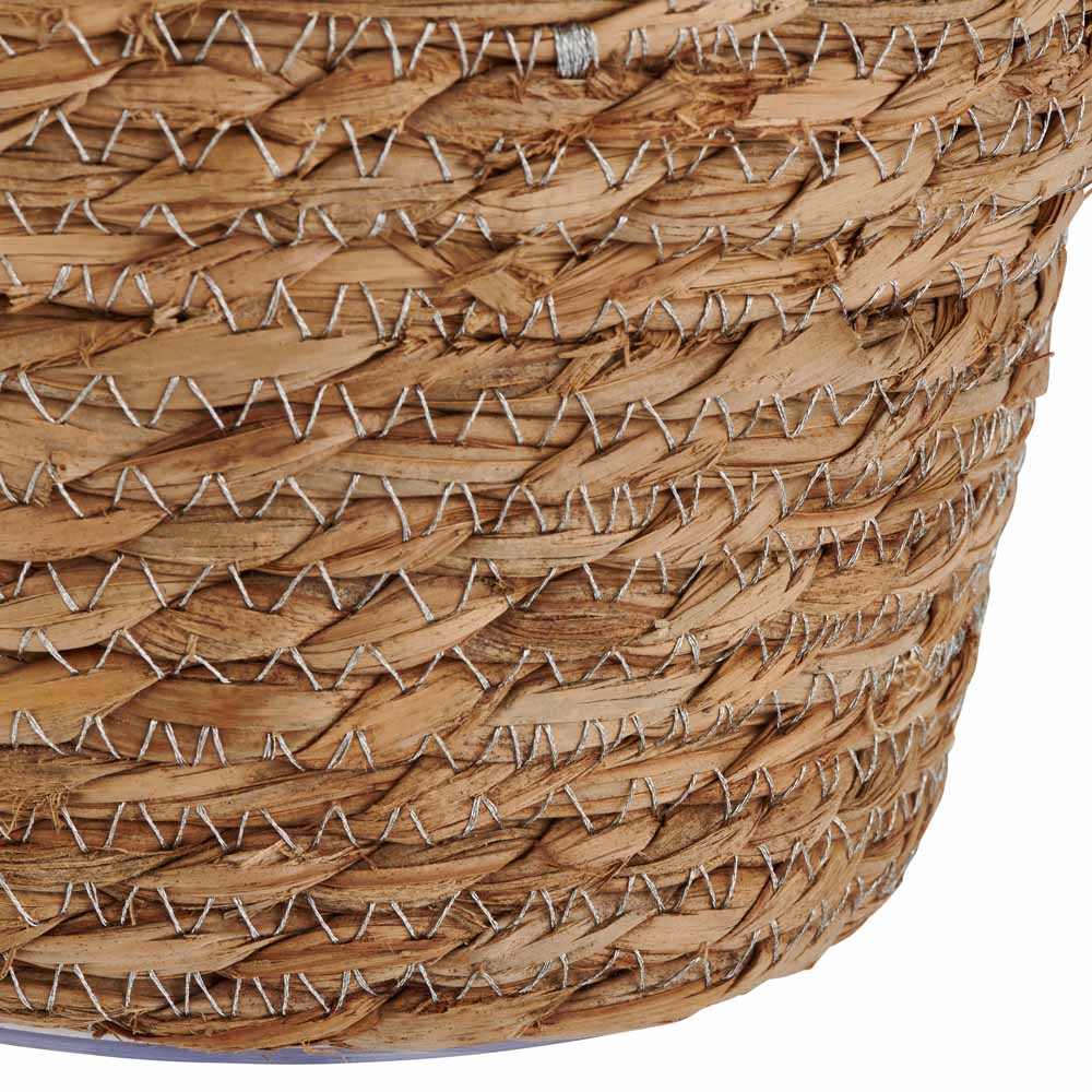 Wilko Seagrass Basket Indoor Pot Image 3