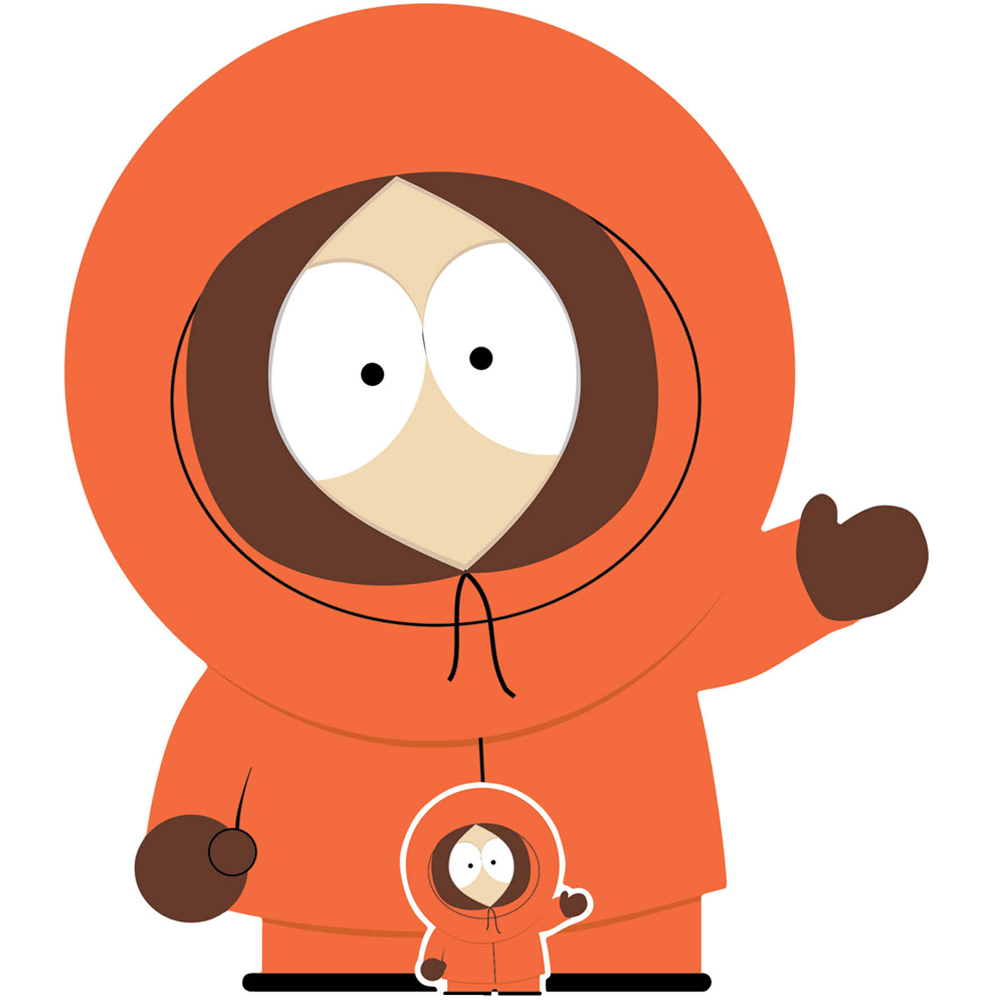 Star Cutouts South Park Kenny Cardboard Cutout 3ft Image 1