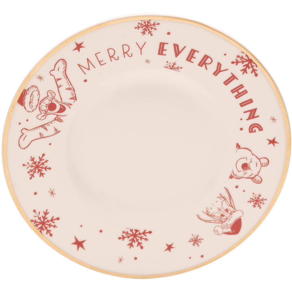 Disney Winnie the Pooh White Cup and Saucer Set Wilko