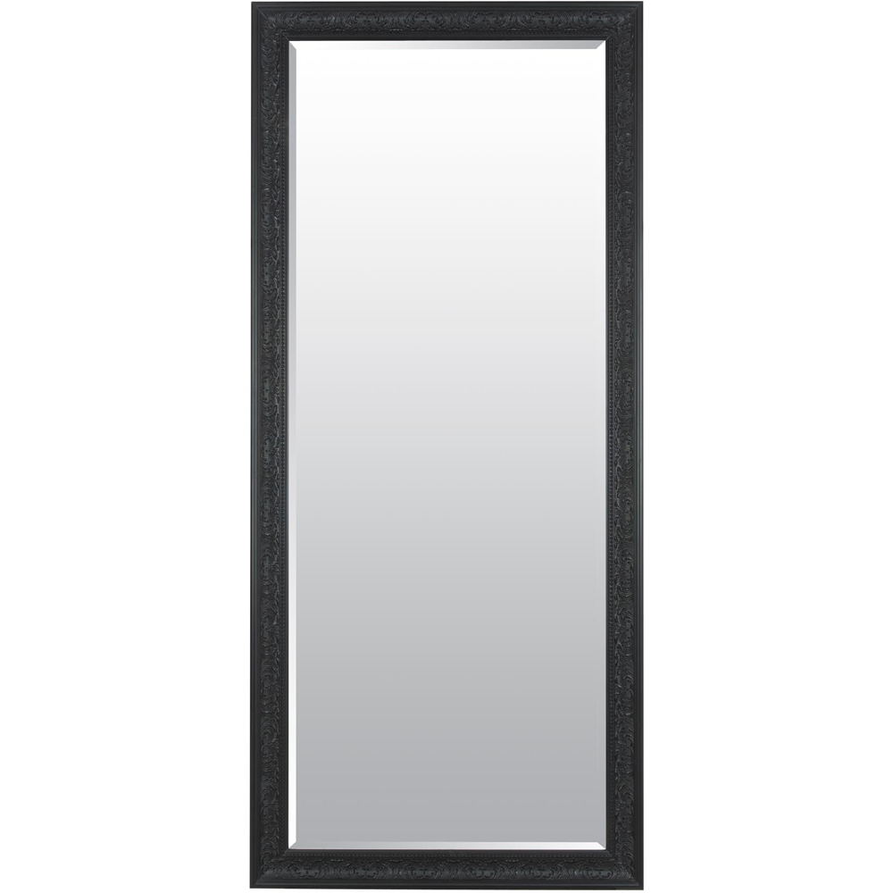 Langton Shabby Chic Black Dress Mirror 160 x 73cm Image 1