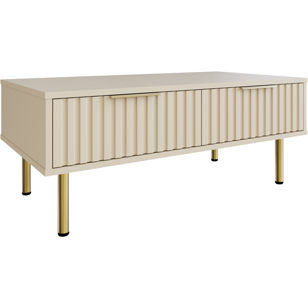GFW Nervata Cream Coffee Table Image 2
