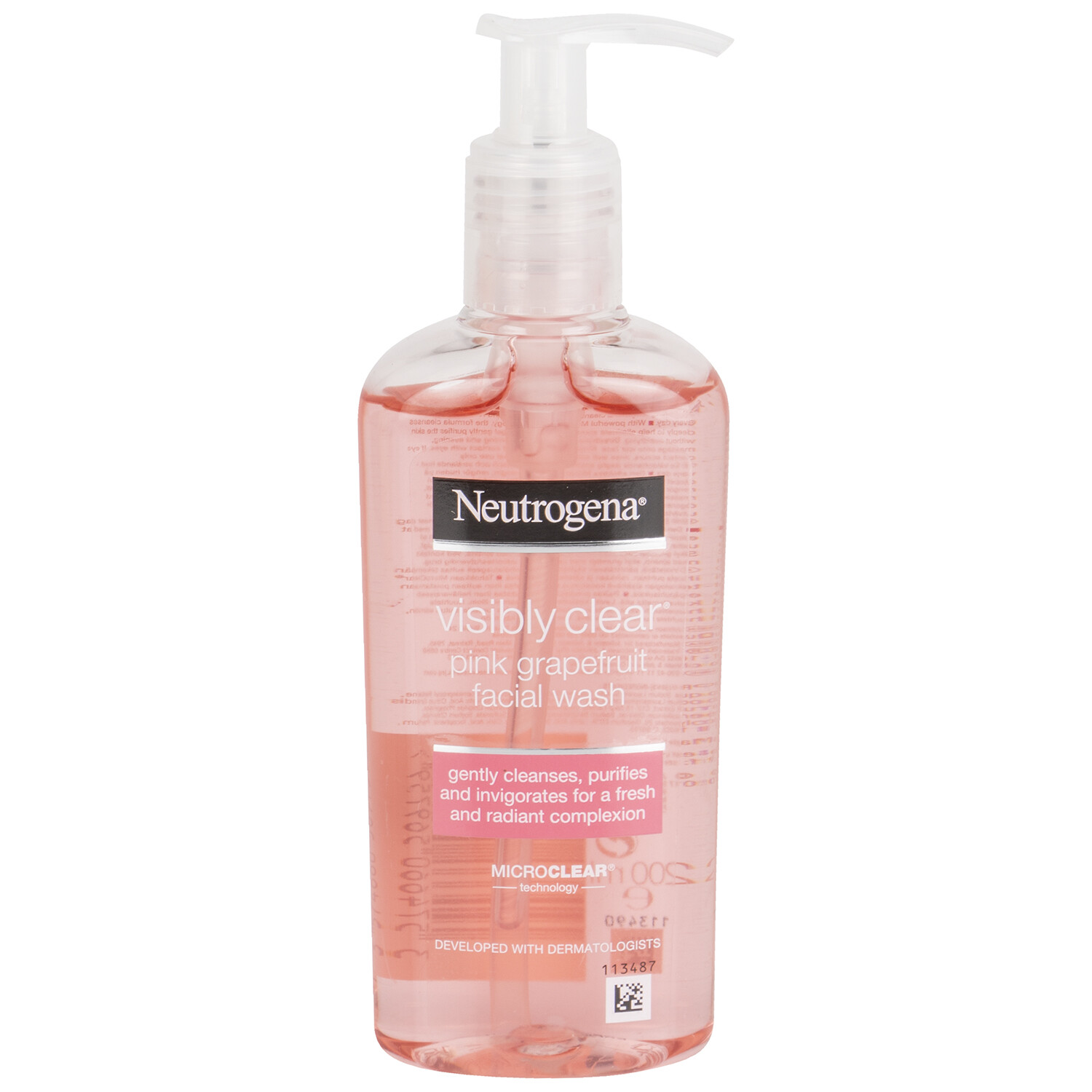 Visibly Clear Pink Grapefruit Face Wash 200ml Image