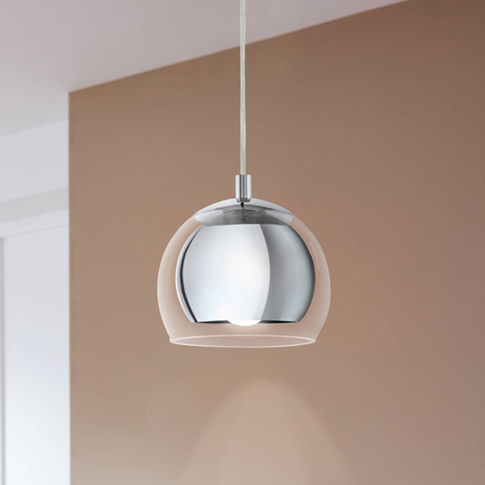 EGLO Rocamar Chrome Pendant Light Image 2