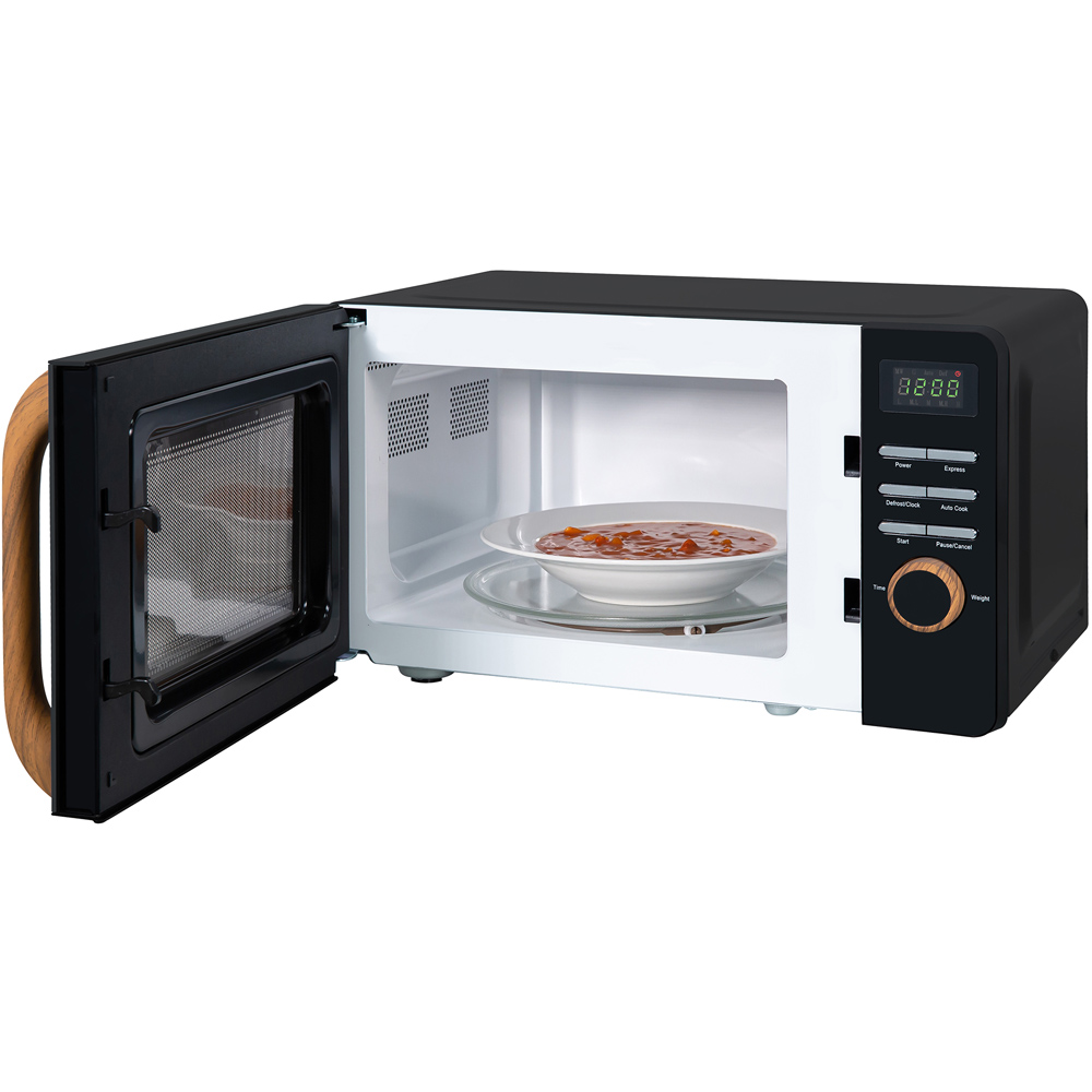 Russell Hobbs RHMD714B-MN Black 17L Scandi Compact Digital Microwave 700W Image 3