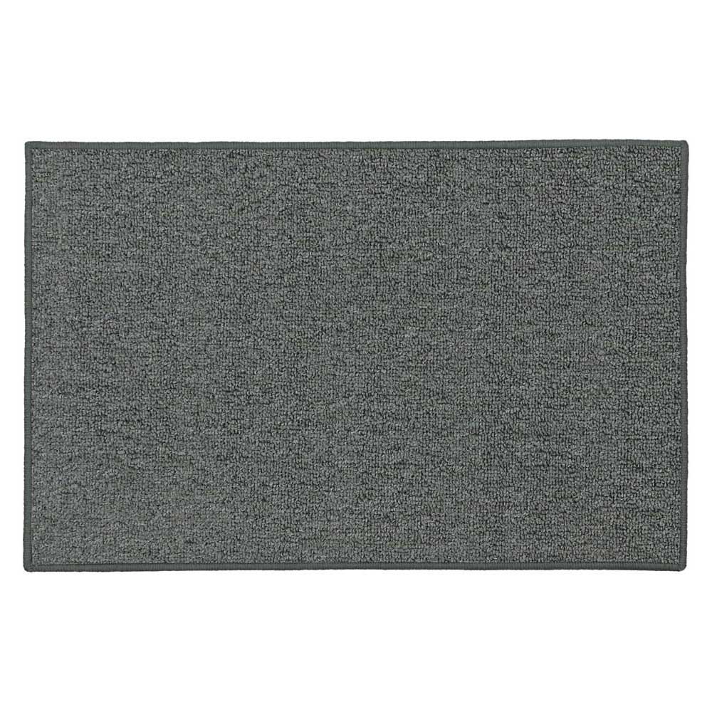 JVL Eden Grey Indoor Machine Washable Doormat 50 x 80cm Image 1