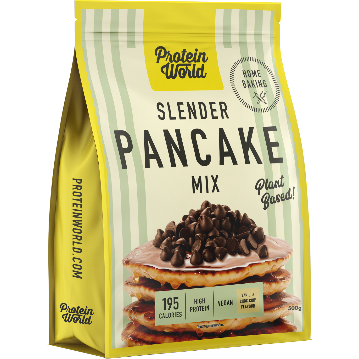Protein World Plant Based Slender Pancake Mix 500g Image