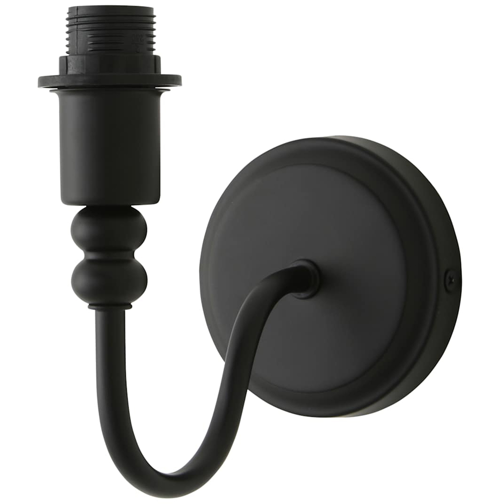 ValueLights Binky Black Rechargeable Wall Light Base with Bulb Image 1
