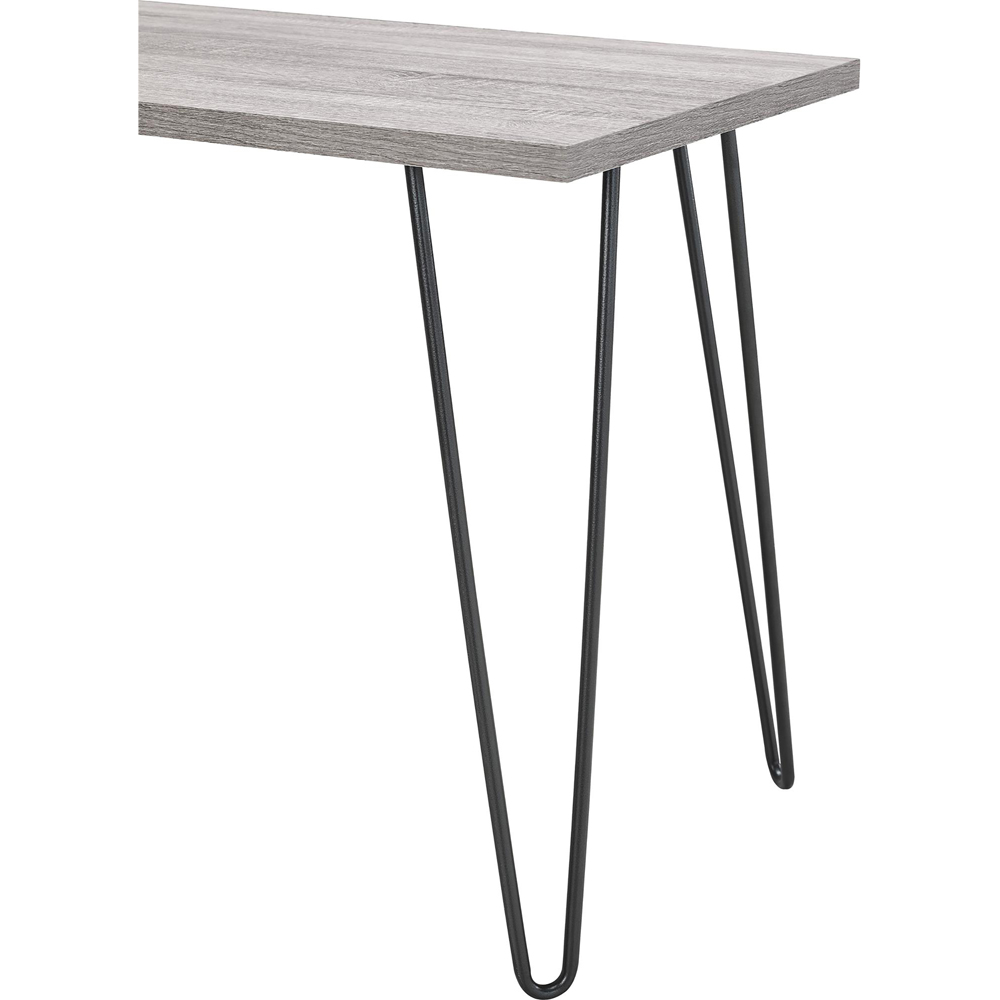 Dorel Owen Grey Oak Retro Laptop Desk Image 6