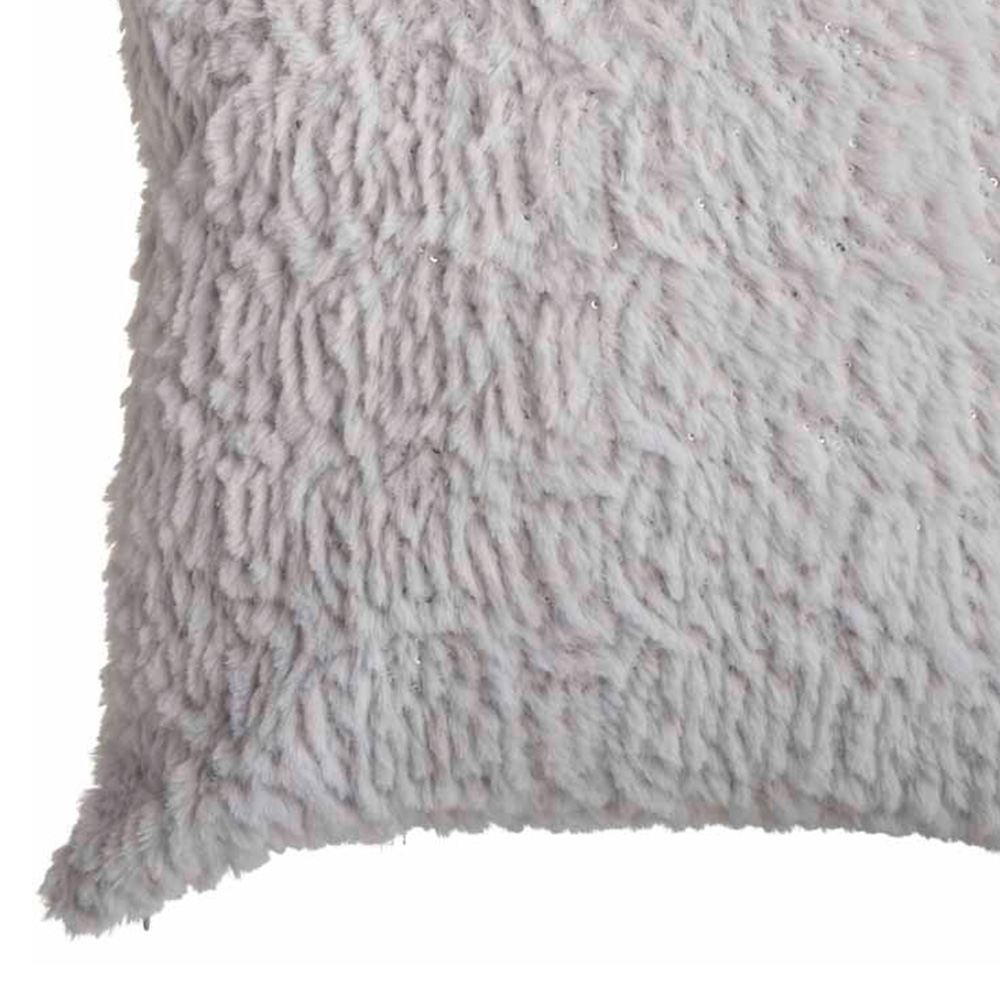 Wilko Boucle Sequin Cushion 43 x 43cm Image 6