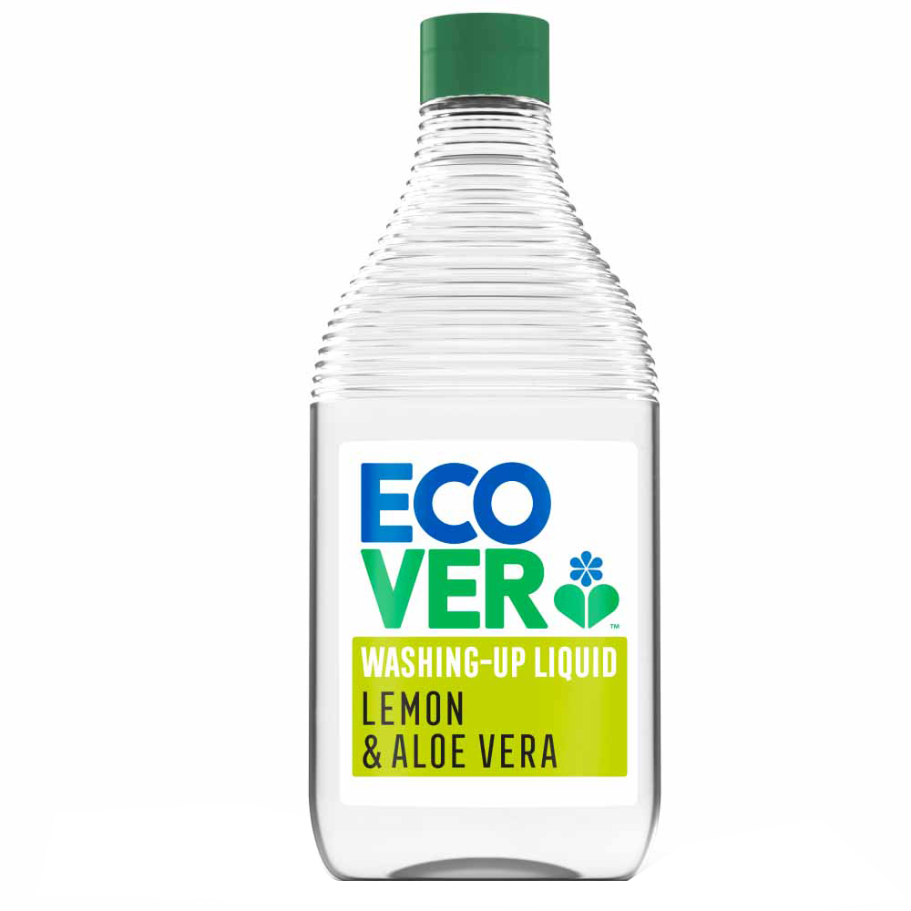 Ecover Lemon and Aloe Vera Washing Up Liquid 450ml Image 1