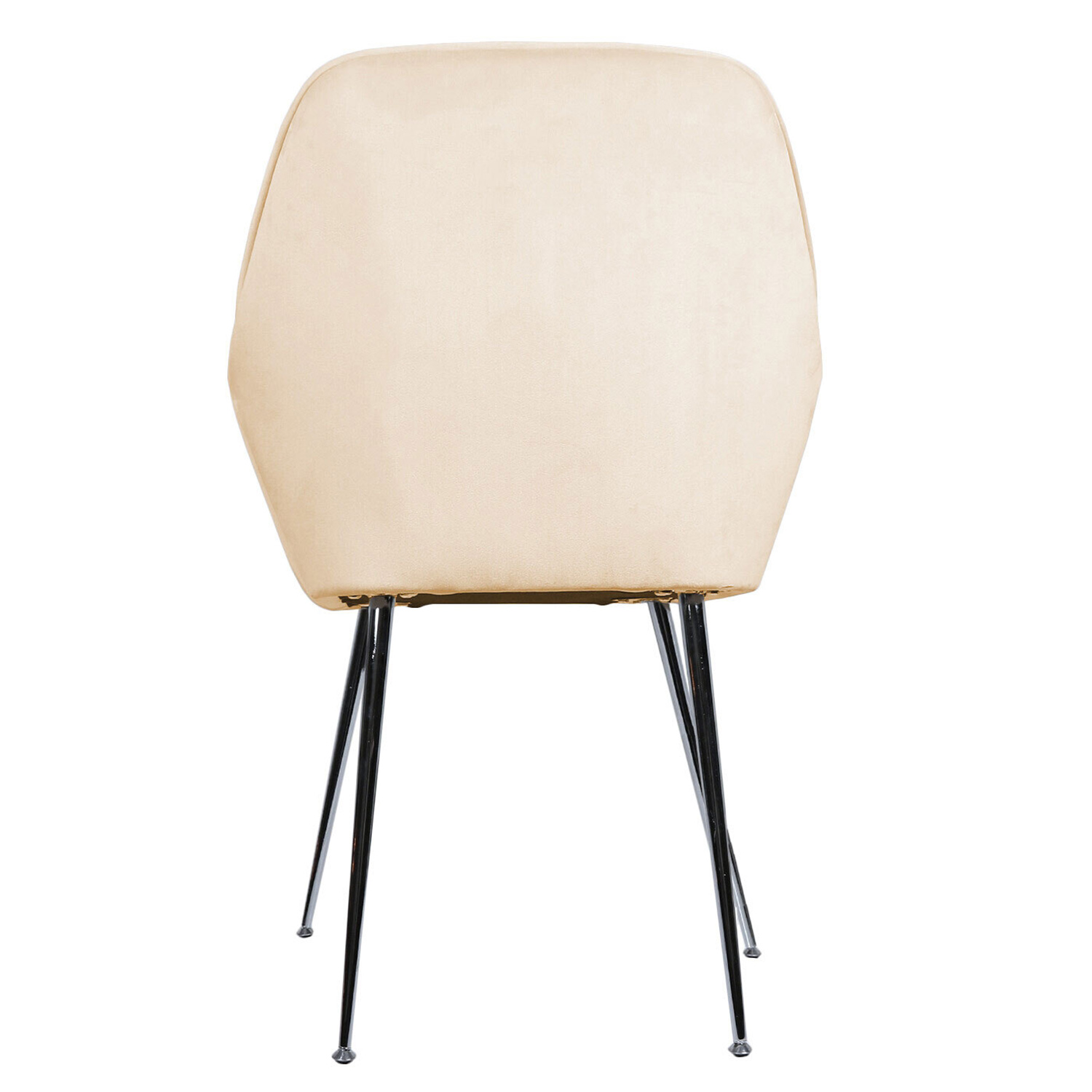 Alexis Cream Pleated Dining Chair Image 4