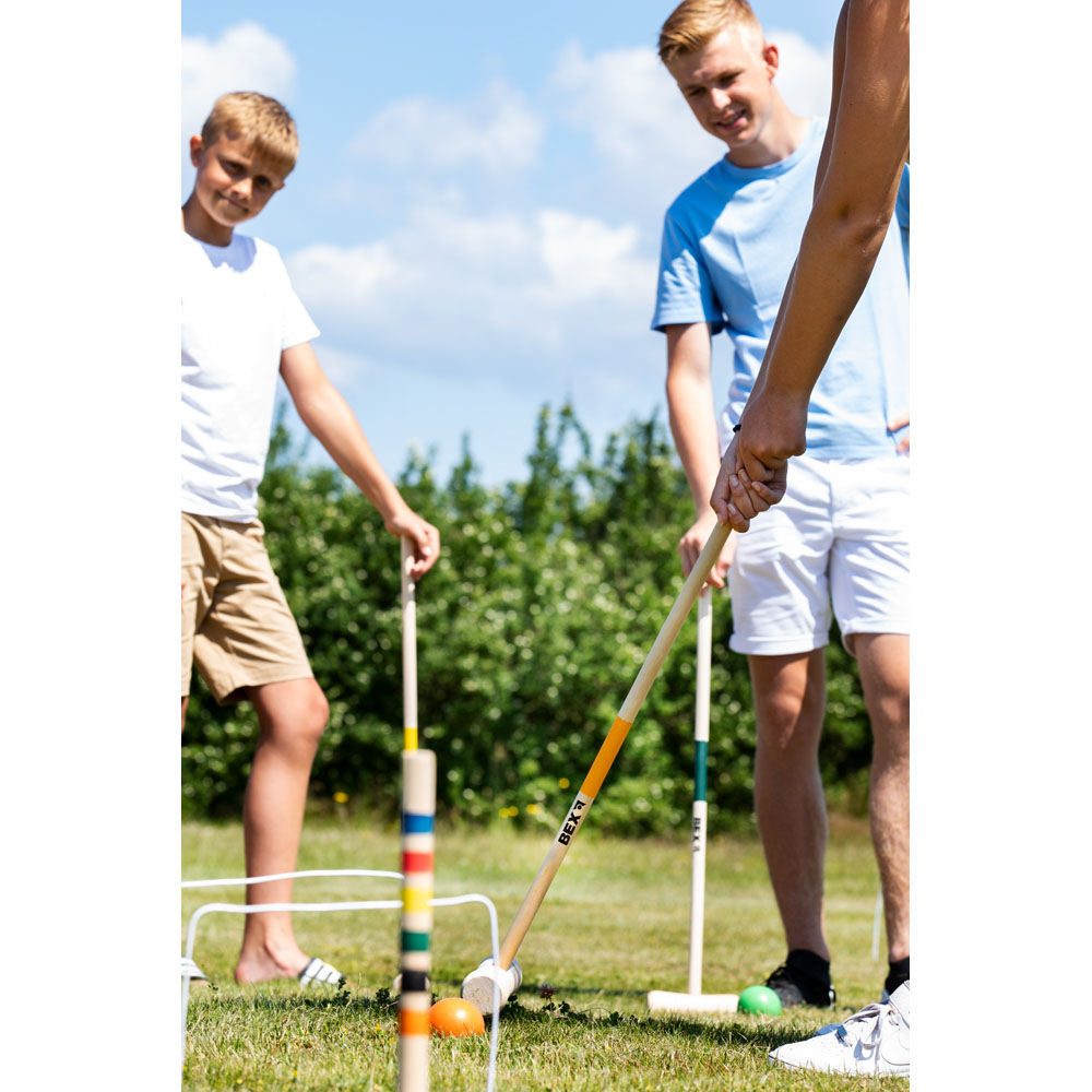 Bex 6 Mallet Family Croquet Game Set Image 5