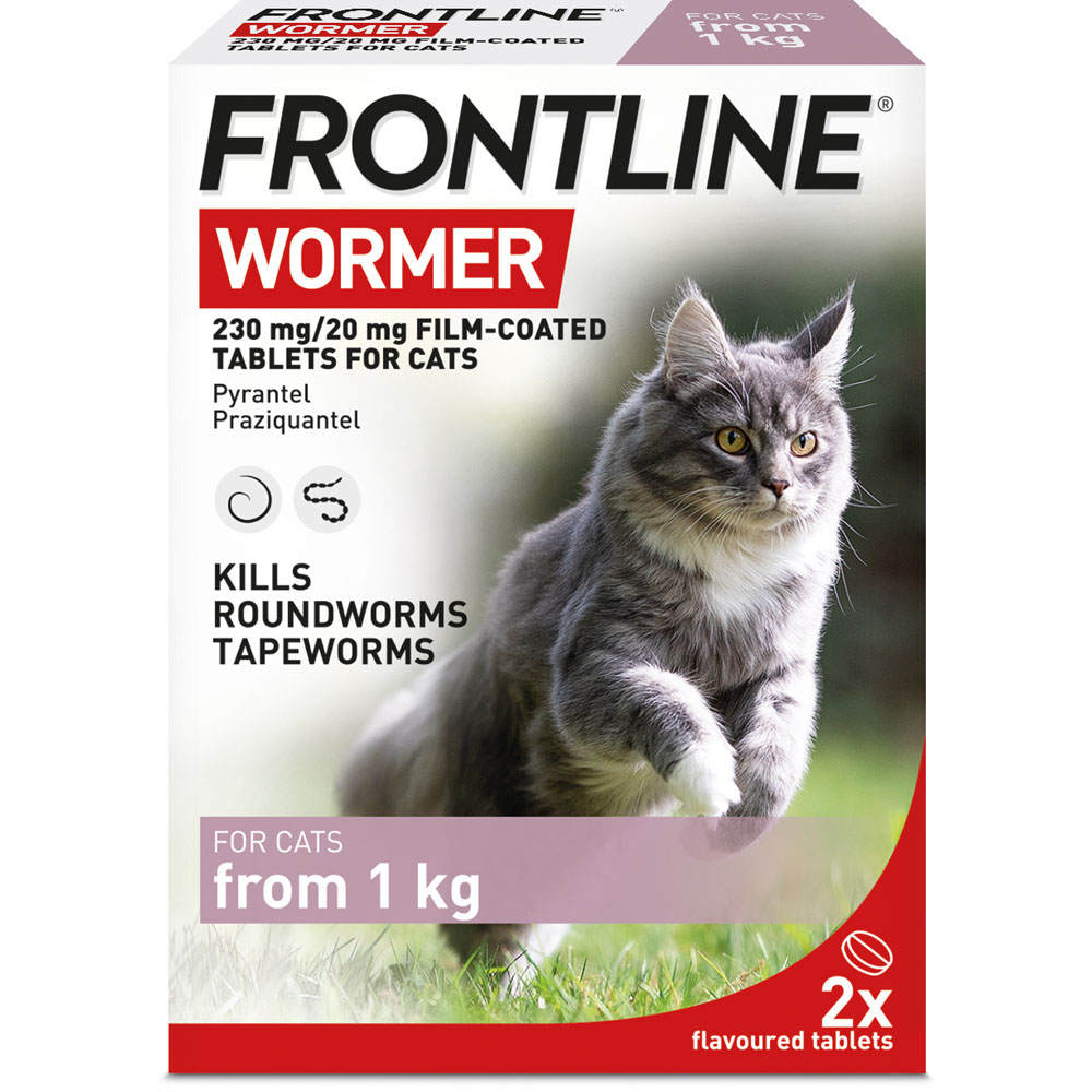 Frontline Wormer Tablets for Cat Image 1